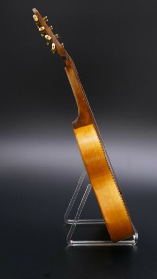 ART NOUVEAU 8STRING Old Mandoline Mandolini Salon GUITAR PARLOR PARLOUR Antique 4