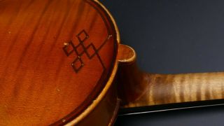OLD VIOLIN viola violini violine German Germany 舊小提琴 vieux violon antique,  Case 10