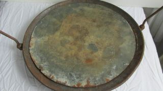 Antique General Store Hardware Scale Pan Only Hanging Metal Mercantile 3