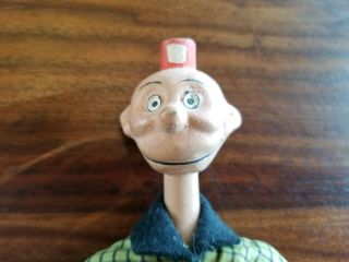 Early Schoenhut Toys Happy Hooligan Wooden Jointed Character Doll 2