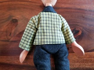 Early Schoenhut Toys Happy Hooligan Wooden Jointed Character Doll 7