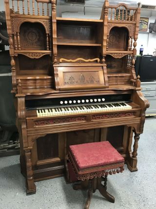 1800’s Story & Clark Reed Organ 2