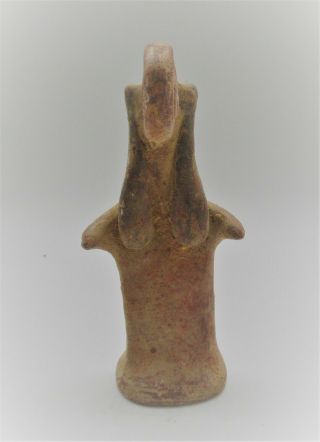 Ancient Greek Beoetian Terracotta Mother Goddess Idol 600 - 500bce
