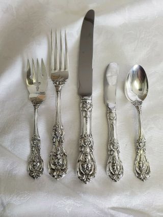 Reed & Barton Francis I Sterling Silver 84 Piece.