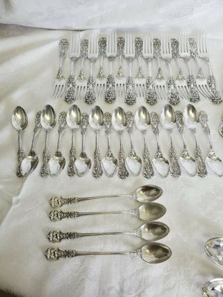 Reed & Barton Francis I Sterling Silver 84 Piece. 3