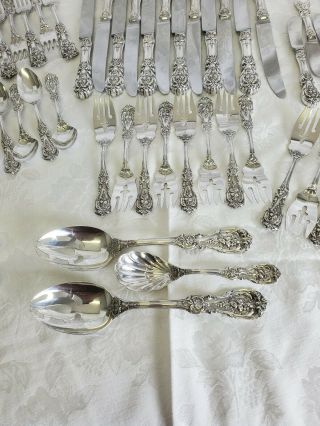 Reed & Barton Francis I Sterling Silver 84 Piece. 4