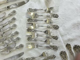 Reed & Barton Francis I Sterling Silver 84 Piece. 8