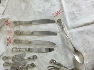 Reed & Barton Francis I Sterling Silver 84 Piece. 9