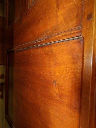 French Antique Louis XV Walnut Wedding Armoire circa 1890 12