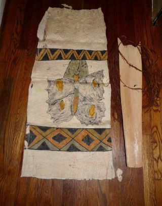 Ceremonial Tikuna Brazil Amazon Indian Bodysuit /tunic Only No Mask