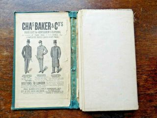 c1885 Bacon Map London Street Plan Detailed Old Antique 12