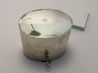 Tiffany & Co.  Sterling Silver Tea Caddy 3