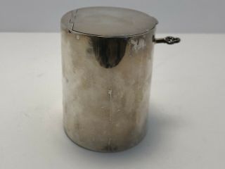 Tiffany & Co.  Sterling Silver Tea Caddy 5