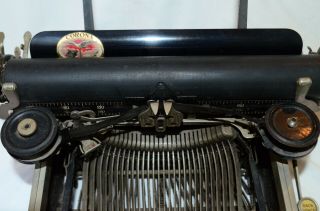 ANTIQUE 1917 CORONA FOLD UP PORTABLE TYPEWRITER 3
