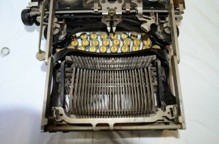 ANTIQUE 1917 CORONA FOLD UP PORTABLE TYPEWRITER 9