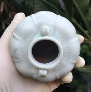 Antique chinese song qingbai white glazed small porcelain vase 6