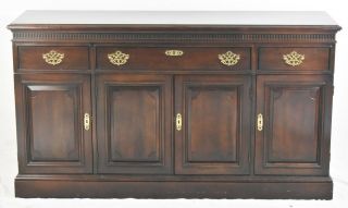 Statton Chippendale Style Cherry Sideboard Buffet Williamsburg Style