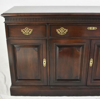 Statton Chippendale Style Cherry Sideboard Buffet Williamsburg Style 4
