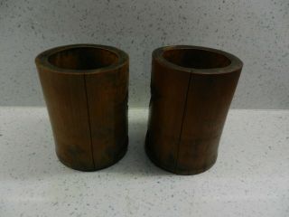 19c chinese carved bamboo brush pots 5
