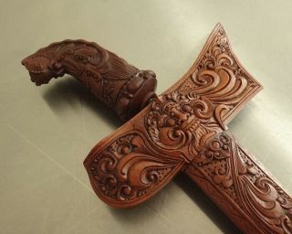 Keris/kris Dagger - Carved Scabbard - Indonesia/bali/java/philippines - Knife Sword