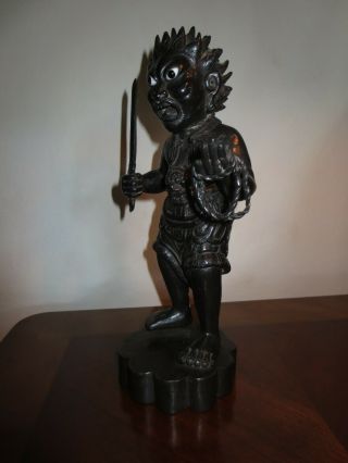 Scarce Bronze Acala Statue from Sri Lanka Ceylon 3