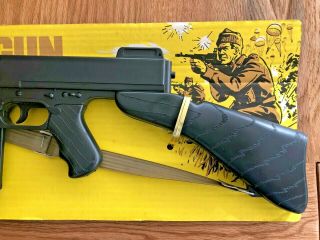 VINTAGE AIRFIX - PLASTIC TOY - TOMMY GUN - 56cm - RARE - 3