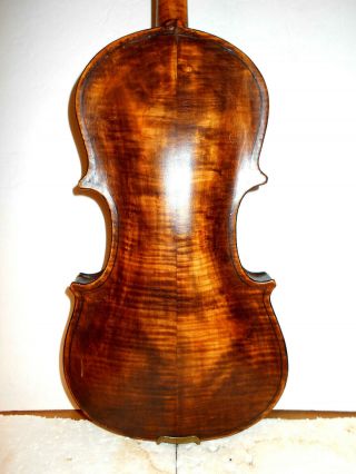 Vintage Old Antique 1938 American " Minnesota 1923 Wood " Full Size Violin - Nr