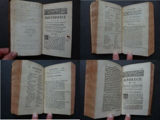 1721 ROBBE Atlas Methode a la Geographie 2 vols,  Nicolas De Fer maps 11
