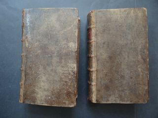 1721 ROBBE Atlas Methode a la Geographie 2 vols,  Nicolas De Fer maps 2