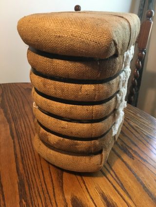 Large Delta Cotton Bale From Drew Sunflower County Mississippi 13 3/4” Height 6
