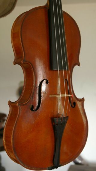 Antique French Violin unlabelled 4