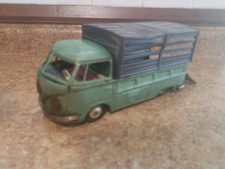 Vintage Tin Vw Volkswagen Beetle Van Truck Camper Toy Made In Japan Rare Tlc