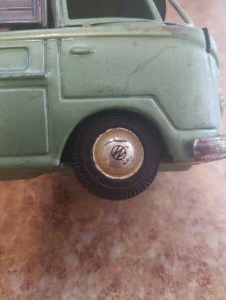 Vintage Tin VW Volkswagen Beetle Van Truck Camper Toy made in JAPAN RARE TLC 7