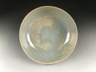 Rare Chinese porcelain Ru kiln glaze Plate 960 - 1279 Song dynasty 2
