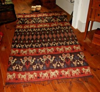 Indonesian Ikat Textile Blanket Throw Weaving Southeast Asia Sumba Shawl Batik