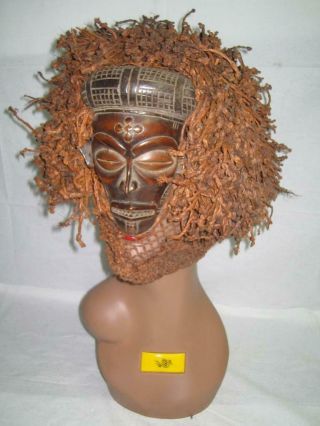 Vintage West African Masks Home Decor Tribal Ivory Coast Wooden Masks 12