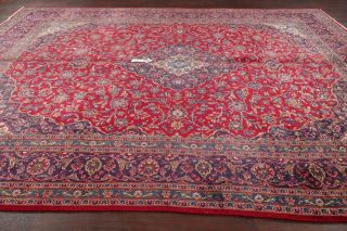 Semi - Antique Traditional Floral Living Room Rug Hand - Made Wool Carpet 9 