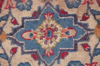 SEMI - ANTIQUE Traditional Floral LIVING ROOM Rug Hand - made Wool Carpet 9 ' x13 ' RED 8