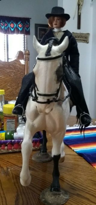 Marx Johnny West (this is a LUIS horse and his sculpt only my paint job 2