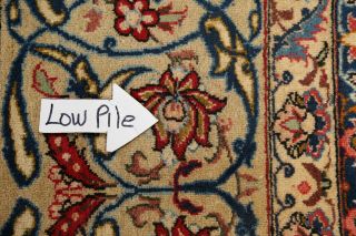 Traditional Oriental Rugs Wool Hand - Knotted Floral Home Decor 10x14 Top Quality 11