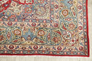 Traditional Oriental Rugs Wool Hand - Knotted Floral Home Decor 10x14 Top Quality 6