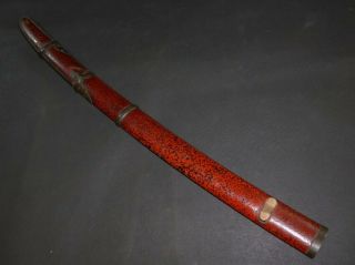 Wakizashi Saya Of Katana (sword) : Edo : 23 × 1.  6 " 120g