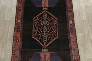 Bidjar Persian Runner Hand - Knotted Rug Wool Oriental Geometric 5 x 13 Handmade 3