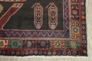 Bidjar Persian Runner Hand - Knotted Rug Wool Oriental Geometric 5 x 13 Handmade 8