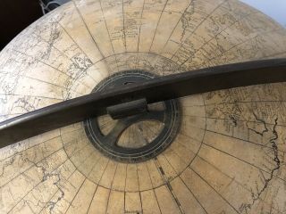 30” Antique Terrestrial Globe Manufactured By Weber Costello Co. 7