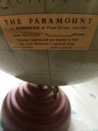 Paramount Globe By Geographia