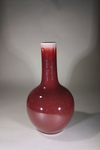 Antique Chinese Sang de Boeuf Glazed Vase - 3