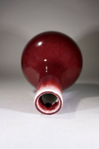 Antique Chinese Sang de Boeuf Glazed Vase - 4