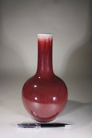 Antique Chinese Sang de Boeuf Glazed Vase - 7
