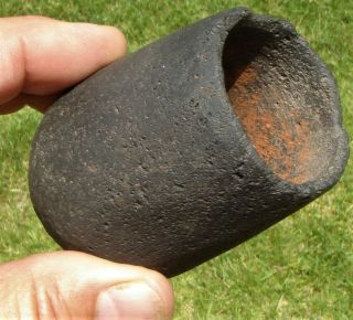 PAINT CUP - MORTAR (Vertical) & PESTLE,  HILL CAVE REGION,  SANTA BARBARA,  CALIFORNI 2